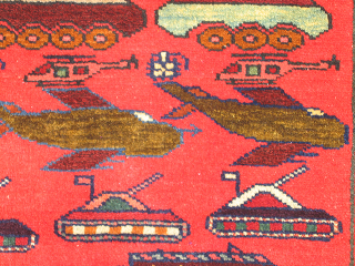 Illustration for article titled These Traditional-Style Afghani Rugs Were Inspired By Modern Warfare